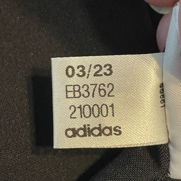 Adidas for Verizon Climastorm 3-Stripes Black Full-Zip Jacket 2XL - Picture 14 of 14